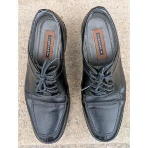 Men's Florsheim Black 18184-01 Leather Oxford Shoes Size 9 M